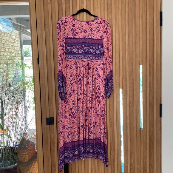 Spell OG Folk Town Boho Blossom Dress - Sz M - Picture 16 of 16